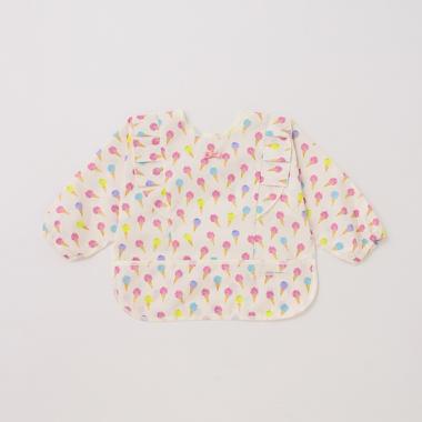 【スタイ】【オーシャン＆グラウンド】ソウガラフリルソデアリショクジエプロン