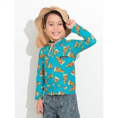 【SWIM】【オーシャン＆グラウンド】BOYSソウガラZIPラッシュガード