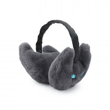 【オーシャン＆グラウンド】ネコモチーフイヤーマフ