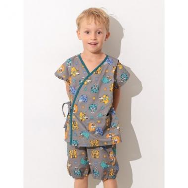 【NEBULA】パイピングワイド甚平スーツ