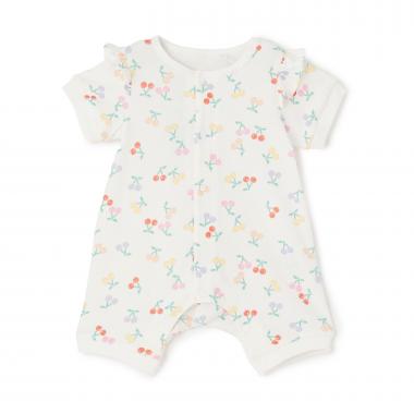 【LaStella】2柄GIRL'S新生児ロンパス