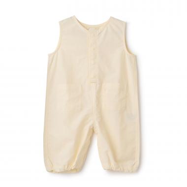 【LaStella】ナイロン撥水サロペット