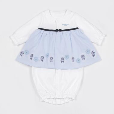 お花刺しゅう2WAYオール