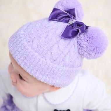 ベビーニット帽子