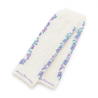 花柄ベビーレッグウォーマー