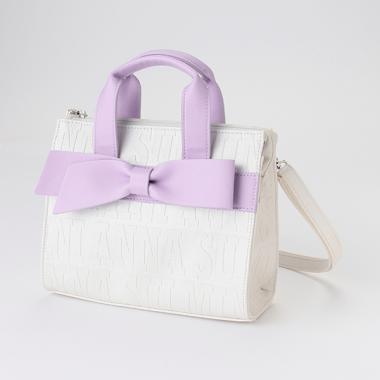 型押しハンドバッグ