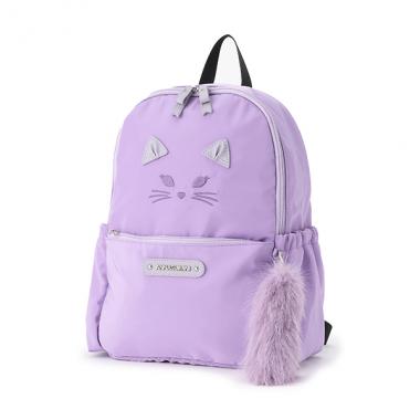 ファーしっぽ付きねこリュック