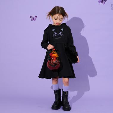 しっぽつきネコカットワンピース