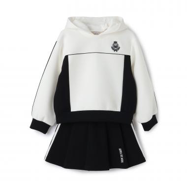 配色パーカ セットアップ