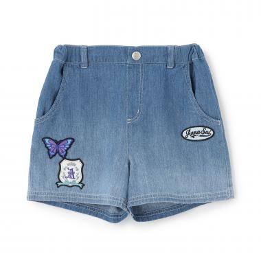 グラデーションワッペンショートパンツ