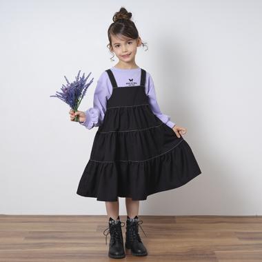 袖ボリュームトレーナー＋ジャンスカ