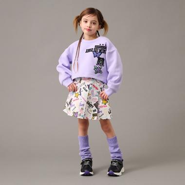 ワッペン総柄スカパン