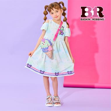 【サーティワン アイスクリーム】総柄カットワンピース