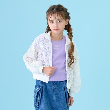 レースパーカ＋Tシャツセット