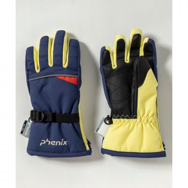 【phenix(フェニックス)】Triangular Panel Junior Gloves トライアングラーパネルジュニアグローブ/キッズ/子供用 スノーグローブ/スキーウェア/手袋/5本指