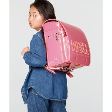 【DIESEL(ディーゼル)】EMBROIDERY DIESEL BISCOTTO LOGO(エンブロイダリー ディーゼル ビスコット ロゴ)ランドセル