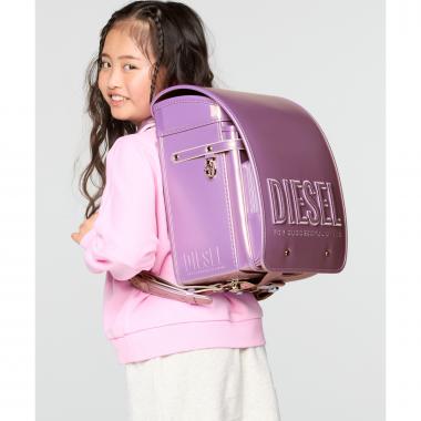 【DIESEL(ディーゼル)】EMBROIDERY DIESEL BISCOTTO LOGO(エンブロイダリー ディーゼル ビスコット ロゴ)ランドセル