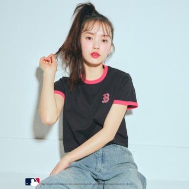 【LTXC】【MLB】【吸水速乾/さらさら】【綿100％】クロップドT