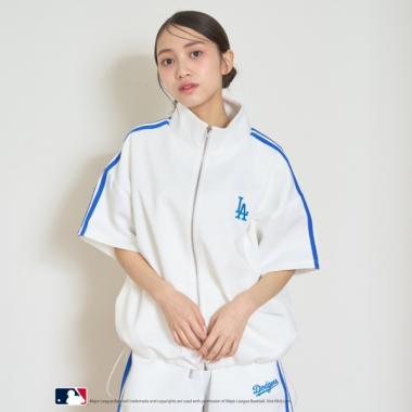 【LTXC】【MLB】【吸水速乾/さらさら】半袖トラックJK