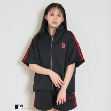 【LTXC】【MLB】【吸水速乾/さらさら】半袖トラックJK