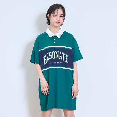 【LTXC】【吸水速乾/さらさら】ラガーTワンピ