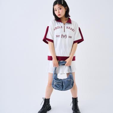 【LTXC】バイカラージップ セットアップ