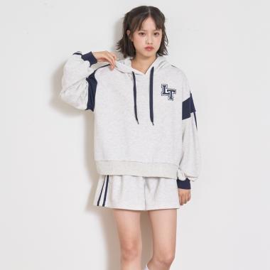 【LTXC】長袖ラインパーカSETUP