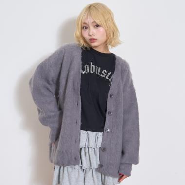 【LTXC】シャギーオーバーカーディガン