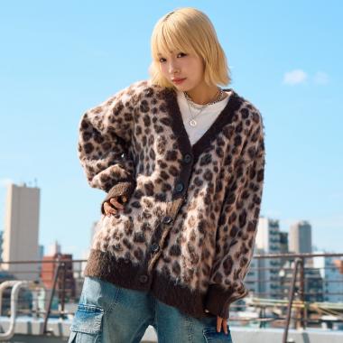 【LTXC】シャギーオーバーカーディガン