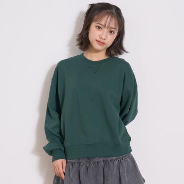 【裏起毛】綿100%トレーナー
