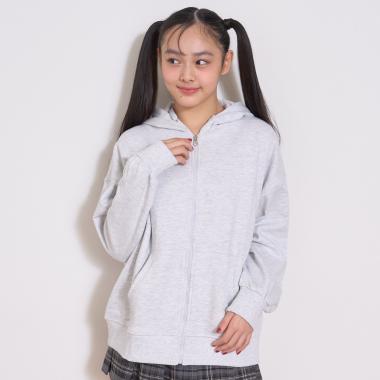 【裏起毛】綿100%ZIPパーカ