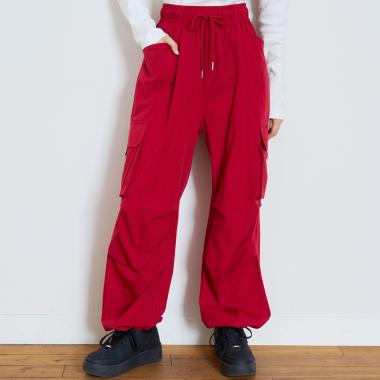 【LTXC/接触冷感/ストレッチ】カーゴパンツ