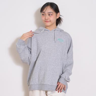 【秒かわトップス】【LTXC】ロゴ発泡パーカ