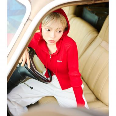 【LTXC】【アラエル】リブZIPパーカー