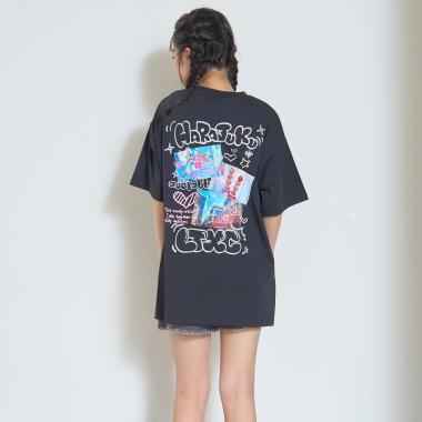 【LTXC/マルチ機能】フォトラクガキチュニックTワンピ