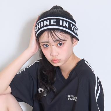 【LTXC】ジャガードロゴヘアバンド