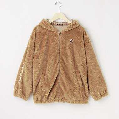 クマ耳ファーパーカー