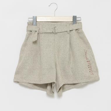 ベルトつきキュロット