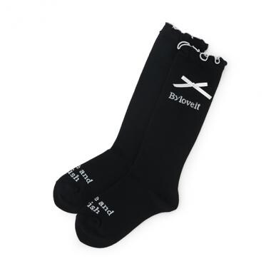 リボンパールハイソックス