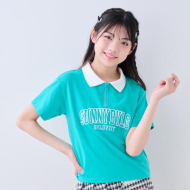 ハーフジッププルオーバー