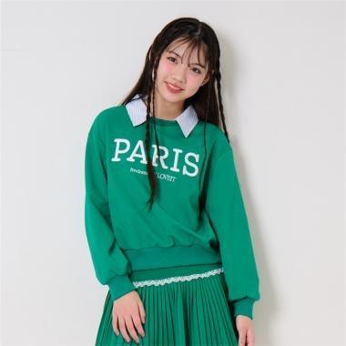 【WEB限定】衿つきプルオーバー