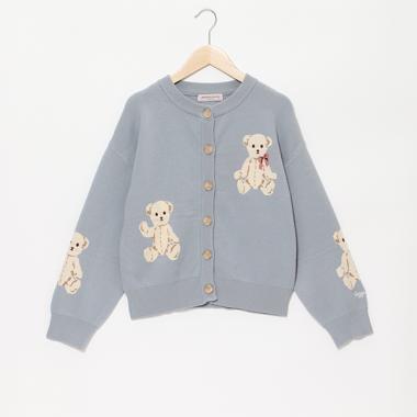 【人気商品再入荷】【直営店で取り扱い無し】くまさんカーディガン