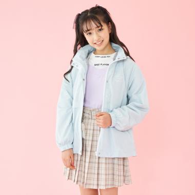 チェリー刺しゅうライナーつき3WAYブルゾン