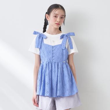 オリジナルレースチュニック＆Tシャツセット