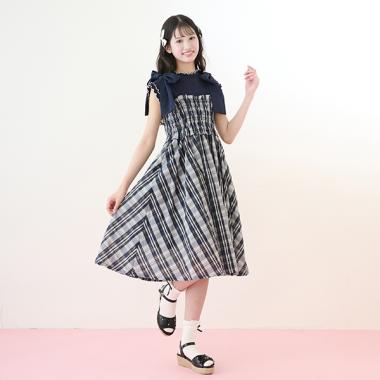 【ニコ☆プチ掲載】ショルダーリボンジャンスカ＆メローインナーセット