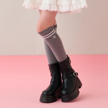 ラインニーハイソックス