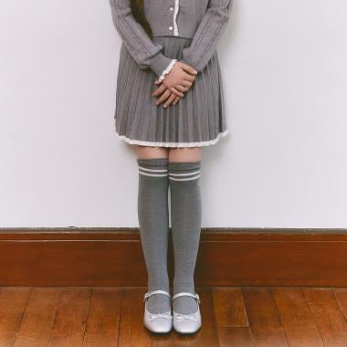 ニットプリーツスカート