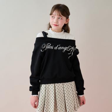 トレーナー＆Tシャツセット（オフショルダー仕様可能）