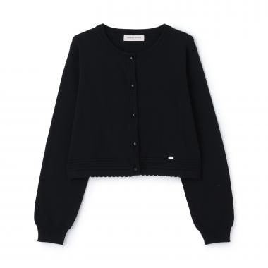 ショート丈カーディガン