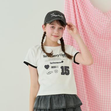 【接触冷感】ドットアップリケTシャツ